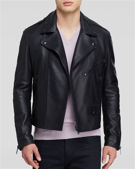 burberry brit hyde leather biker jacket|Burberry cashmere cape jacket.